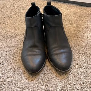 Lucky Brand dark gray booties. Size 8 1/2.